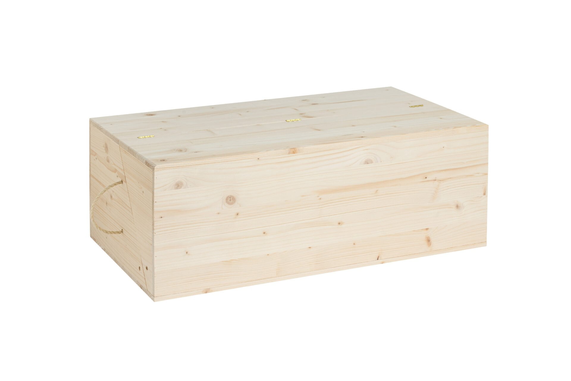 Cassetta in legno a ribalta per 12 bottiglie standard da 750 ml