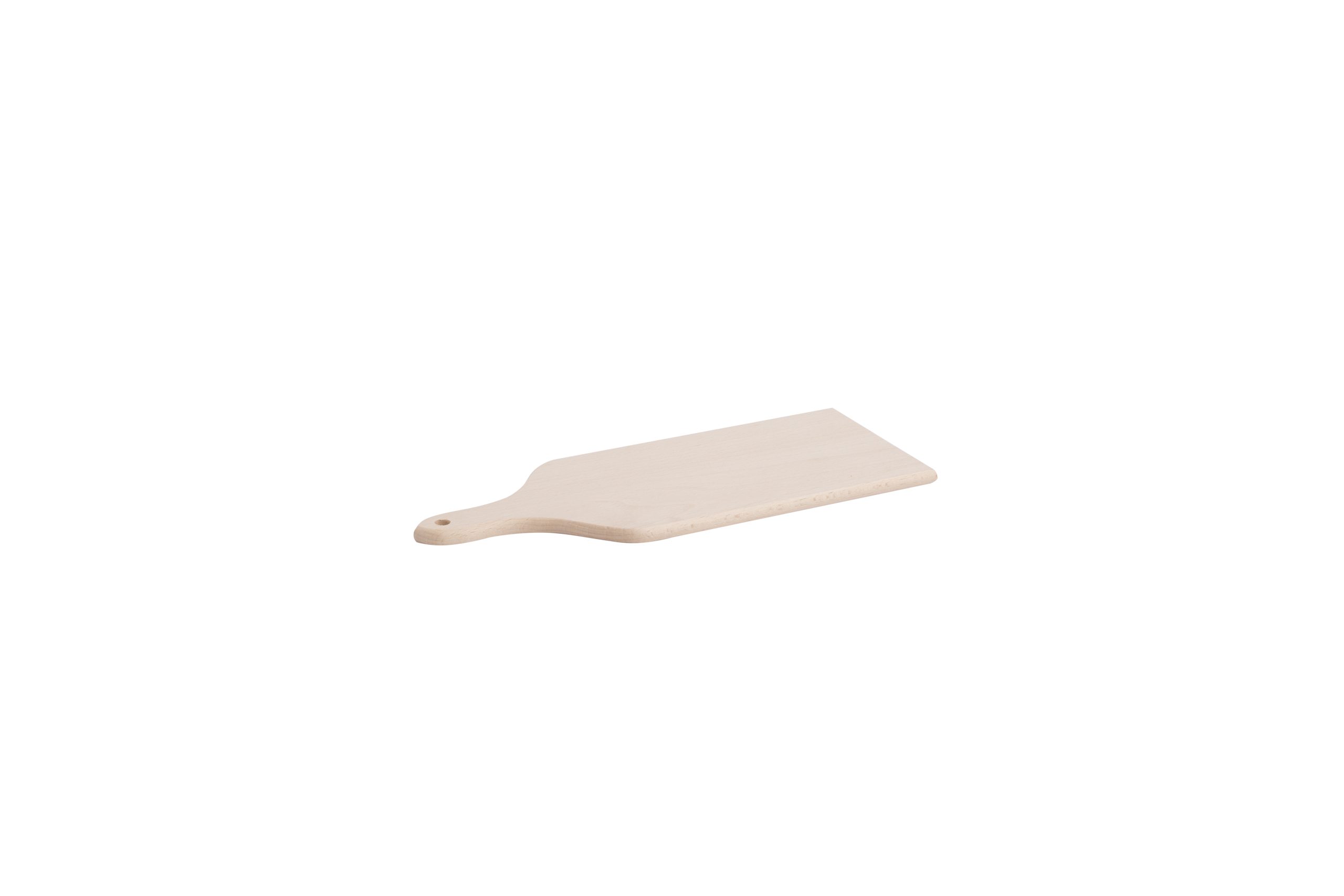 Tagliere in legno con manico tipo piatto per cicchetti da 24X13X1