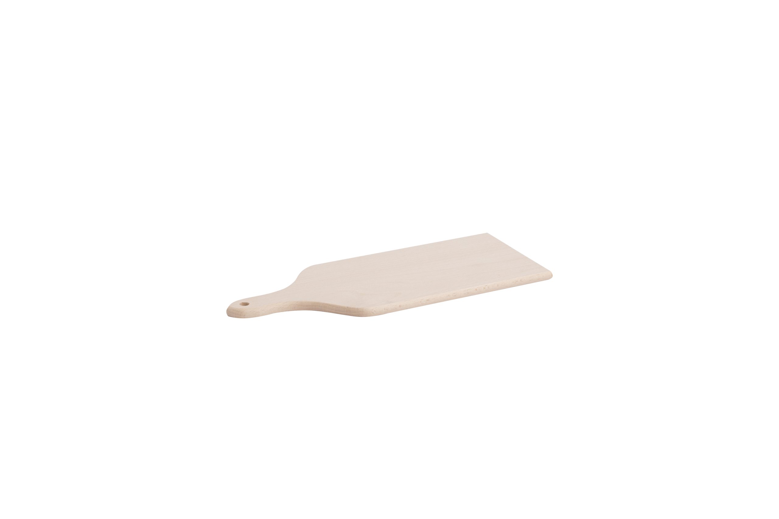 Tagliere in legno con manico tipo piatto per cicchetti da 32X15X1